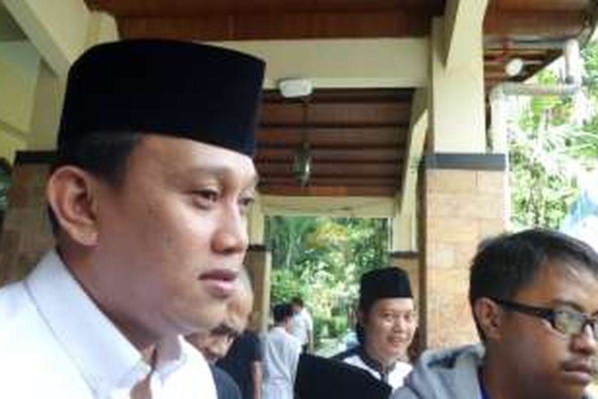 Sekretaris Jenderal Partai Kebangkitan Bangsa, Abdul Kadir Karding di Masjid Agung Sunda Kelapa, Jakarta Pusat, Kamis (5/5/2016)