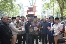 Berkunjung ke Lampung, Anies Baswedan Resmikan Monumen Sakai Sambayan di Kota Metro