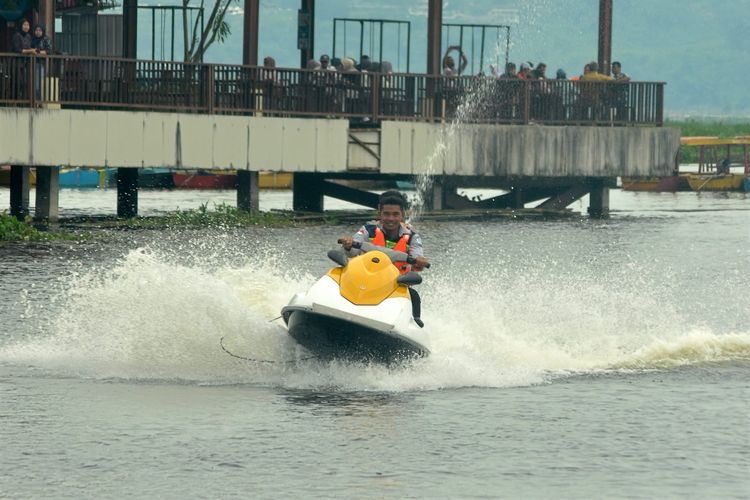 Jetsky mulai diujicoba di Bukit Cinta Rawa Pening untuk menarik kunjungan wisatawan