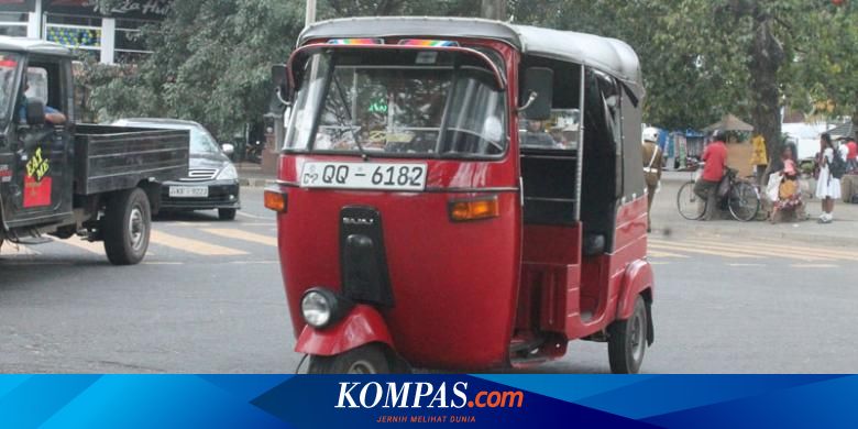 Inilah Bajaj Taksi Ala Sri Lanka