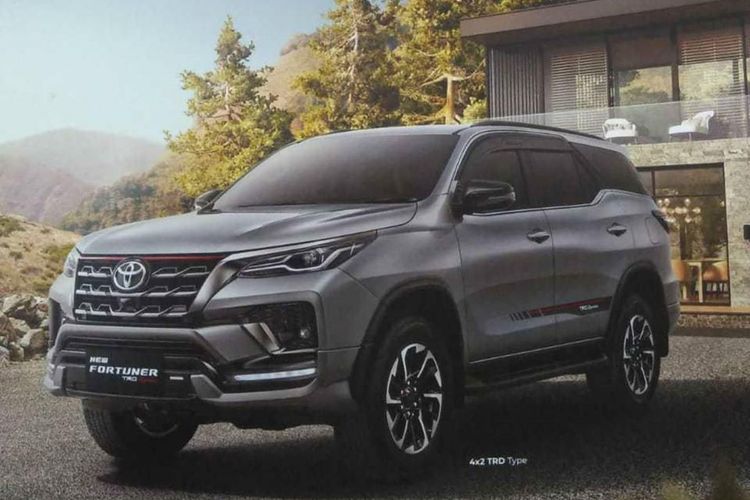 Gambar brosur Toyota Fortuner facelift