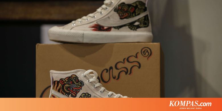 Intip Custom Sepatu  Compass  ala Dua Seniman Tato Kenamaan