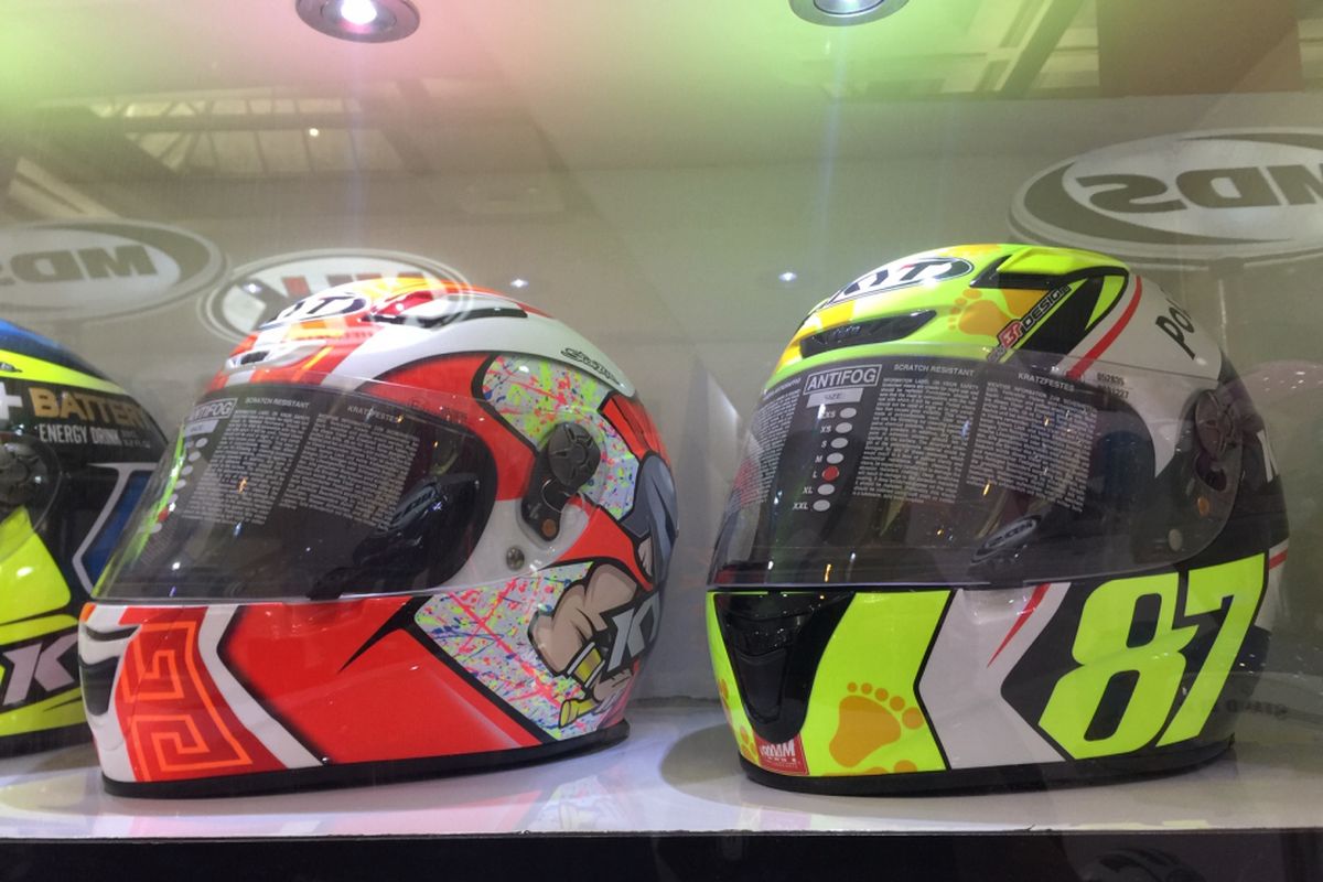 Promo Helm Full Face di IMOS 2018