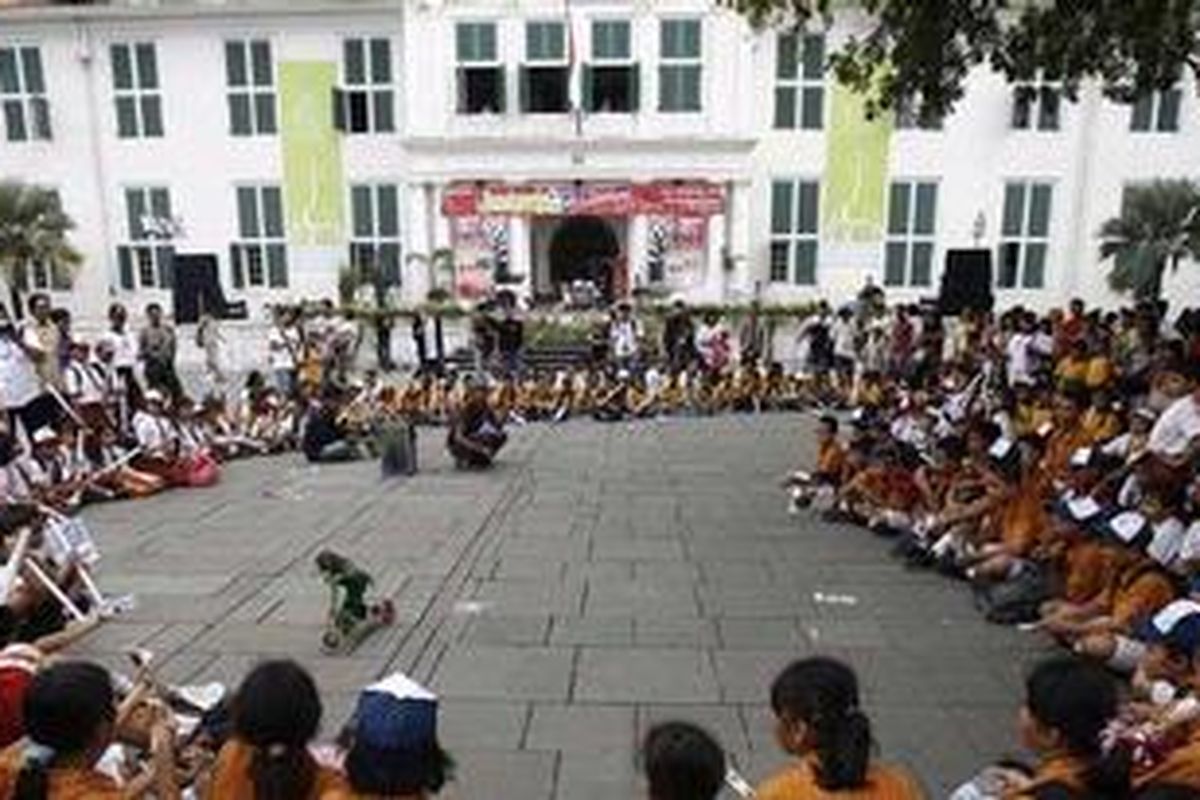 Museum Fatahillah Jakarta, salah satu museum yang banyak dikunjungi warga.