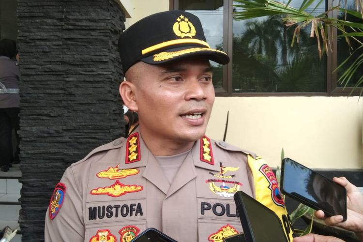 Kepala Polresta Magelang, Kombes Mustofa saat memberikan keterangan, Jumat (12/1/2024).