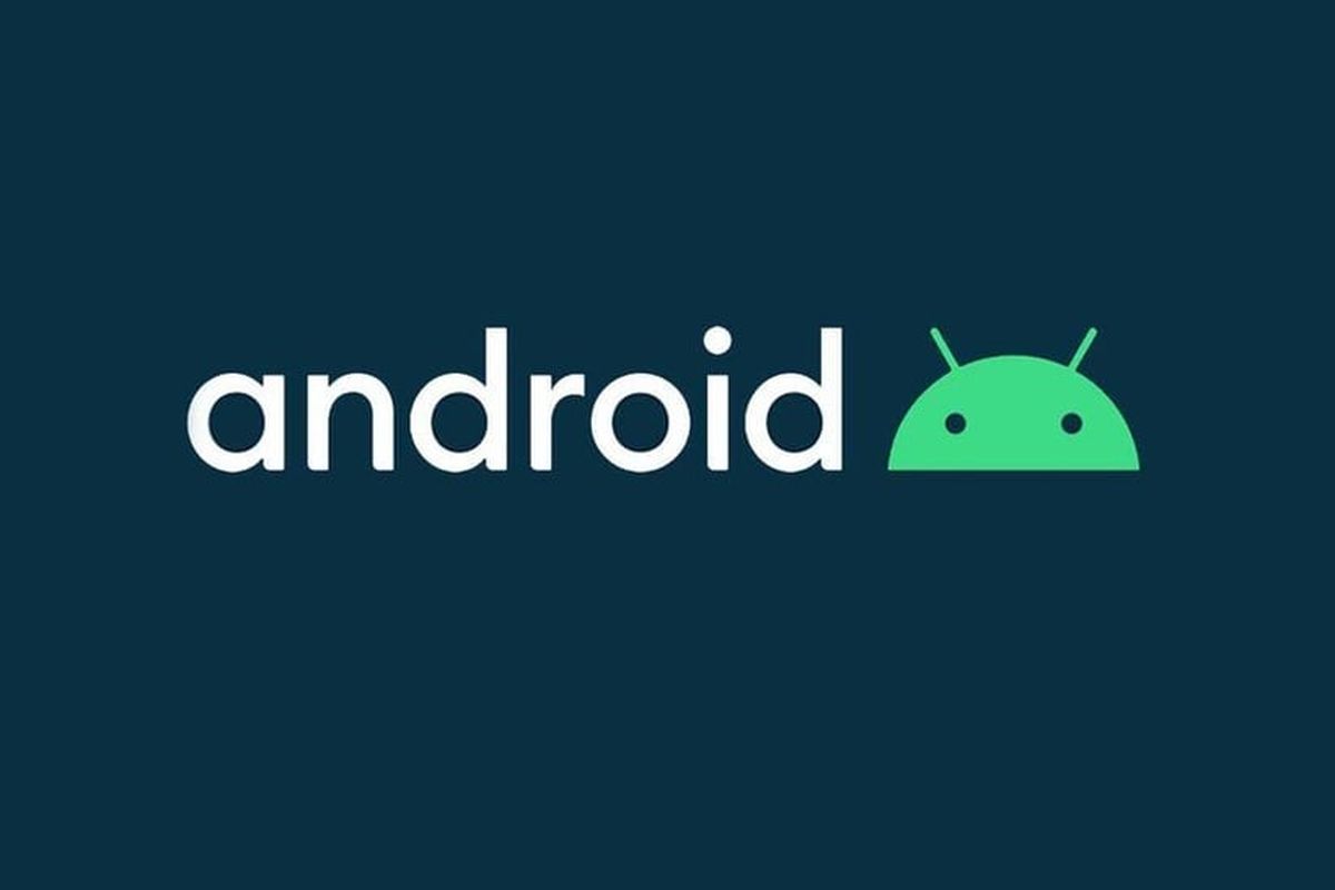 Ilustrasi logo Android .