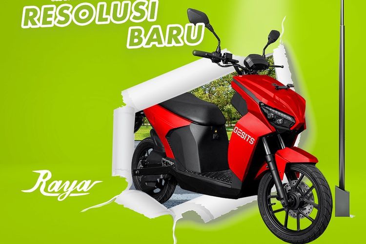 Rumor motor listrik baru Gesits Raya