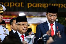 Idul Fitri, Jokowi Silaturahmi dengan Wapres Ma'ruf Amin lewat Panggilan Video