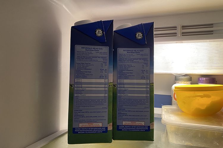 Agar susu tahan lama langsung dimasukan kulkas setelah digunakan