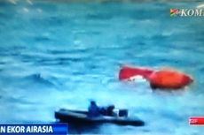 Tim Penyelam Kesulitan Bawa Ekor Pesawat AirAsia QZ8501 ke Pangkalan Bun