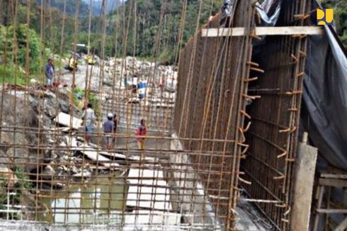 Proyek Jembatan di Nduga Papua yang Dihentikan Itu Sudah 72 Persen