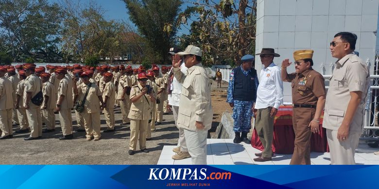 Didampingi Hendropriyono, Prabowo Ziarah ke Makam Pahlawan Seroja di NTT