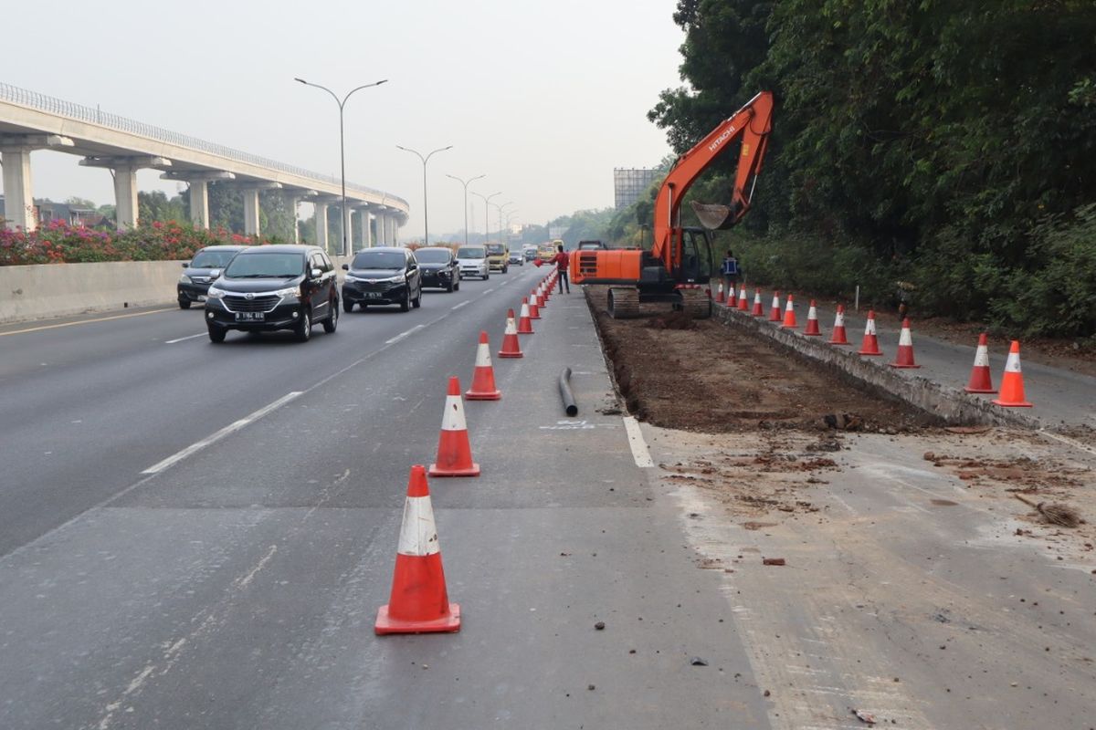 Perbaikan Jalan Tol