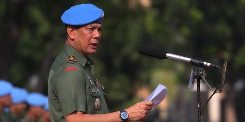 Komandan Pasukan Pengamanan Presiden Mayjend TNI Doni Monardo.