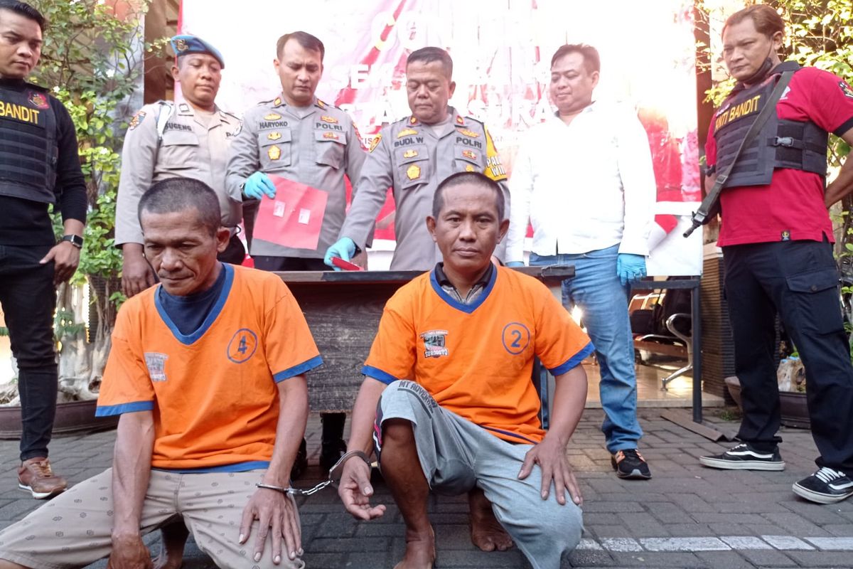 Dua kakek di Sidoarjo jual dan pakai sabu