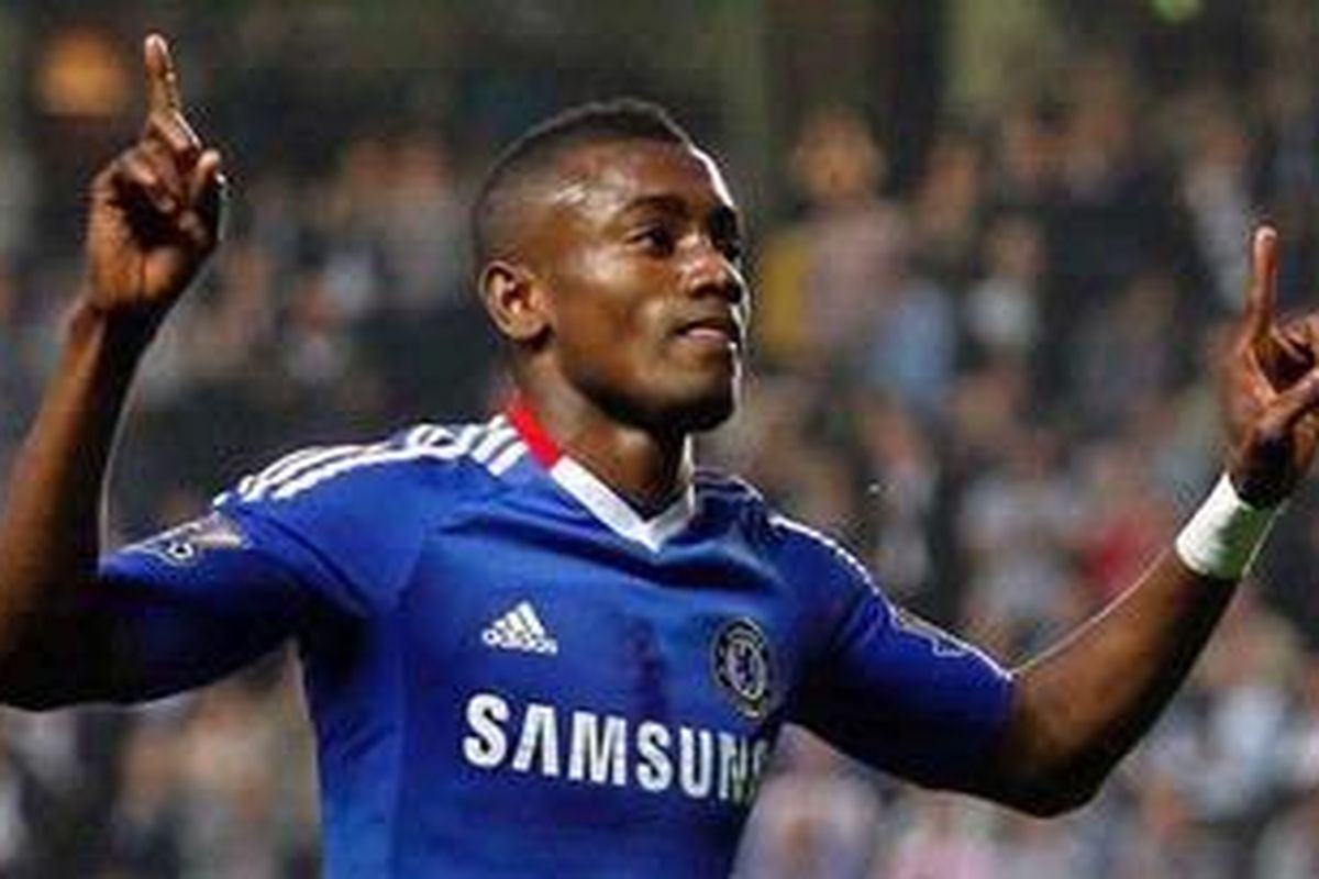 Penyerang Chelsea, Salomon Kalou.
