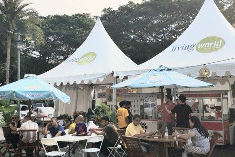 Festival Bakso & Mie Nusantara di Mall Living World Alam Sutera, Serpong Utara, Tangerang Selatan. 