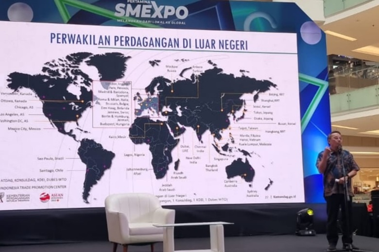 Direktur Jenderal Pengembangan Ekspor Nasional (PEN) Kementerian Perdagangan (Kemendag) Didi Sumedi mendorong pelaku UMKM meningkatkan keterampilan dan kualitas produk agar dapat bersaing di pasar global. 