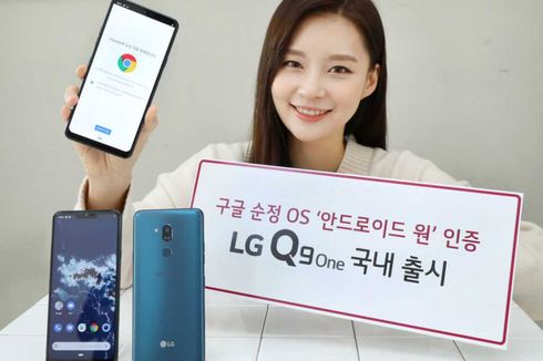 LG Q9 One, Ponsel Android One Hasil 