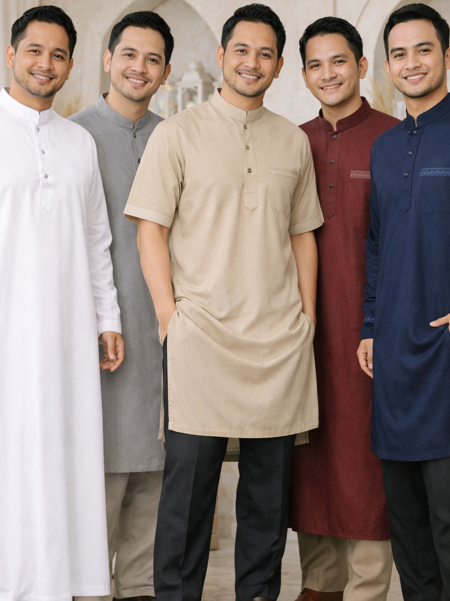 Baju Lebaran 2026 Couple untuk Pria.
