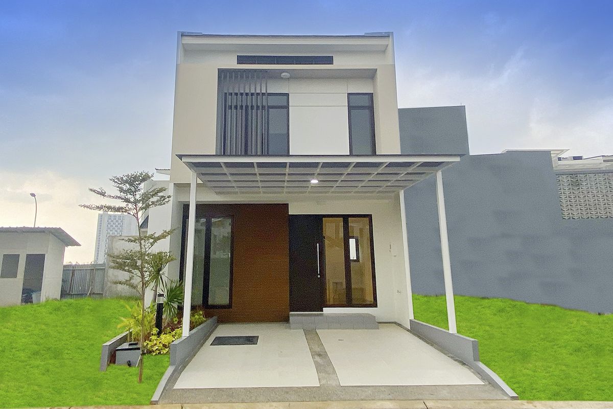 Pembangunan rumah dengan material Facade Precast M Panel berhasil dituntaskan dalam waktu 75 hari kerja.