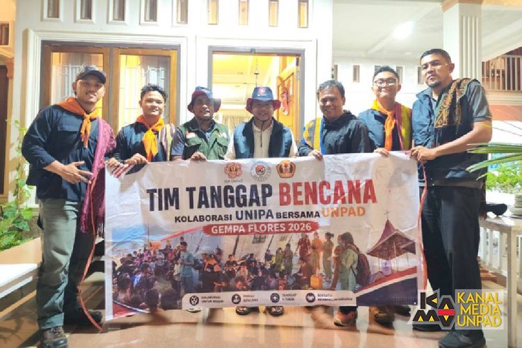 Mahasiswa dan Alumni Unpad Bantu Korban Bencana Gempa di Pulau Palue NTT