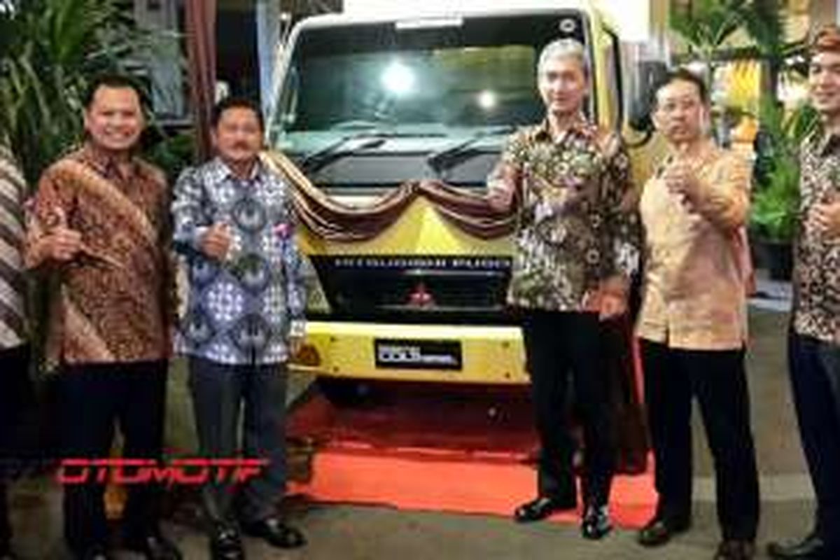 Truck Campaign di Bandung, sembari mengenalkan model baru Colt Diesel FE SHD-X 6.666.