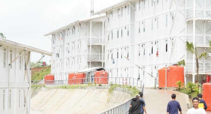 Tak Lagi Tinggal di Bedeng, Ini Cerita Pekerja Konstruksi Saat Tempati Hunian di IKN