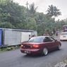 Tak Kuat Menanjak, Bus Pariwisata Terguling di Jalan Baron Gunungkidul