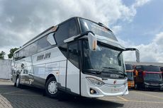 Bus Baru PO Subur Jaya, Jadi SHD Pertama yang Pakai Sasis Hino RM