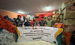 Tanggap Bencana di Sukabumi, ANTAM Turunkan Tim Emergency Response Group