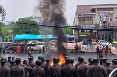 Rapat Pleno KPU Kota Tasikmalaya Diwarnai Demo Penolakan Hasil Pilkada