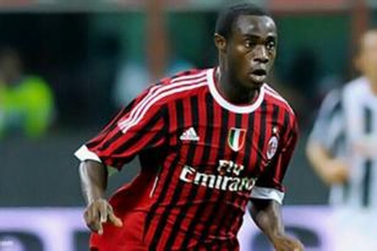 Striker muda AC Milan, Kingsley Boateng. 
