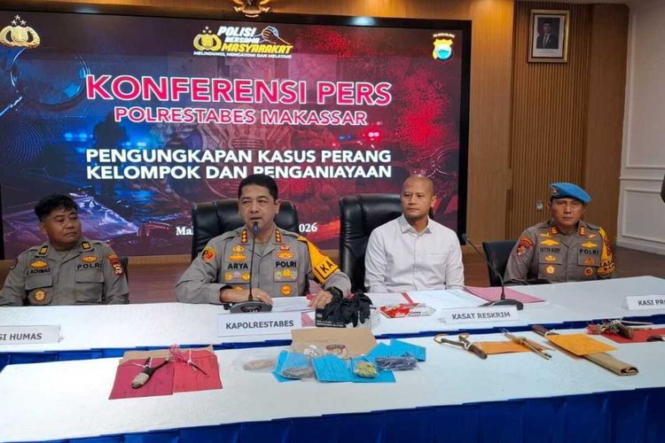Melintas di Lokasi Tawuran di Makassar, Anggota TNI AU Terkena Panah dan Dilarikan ke RS