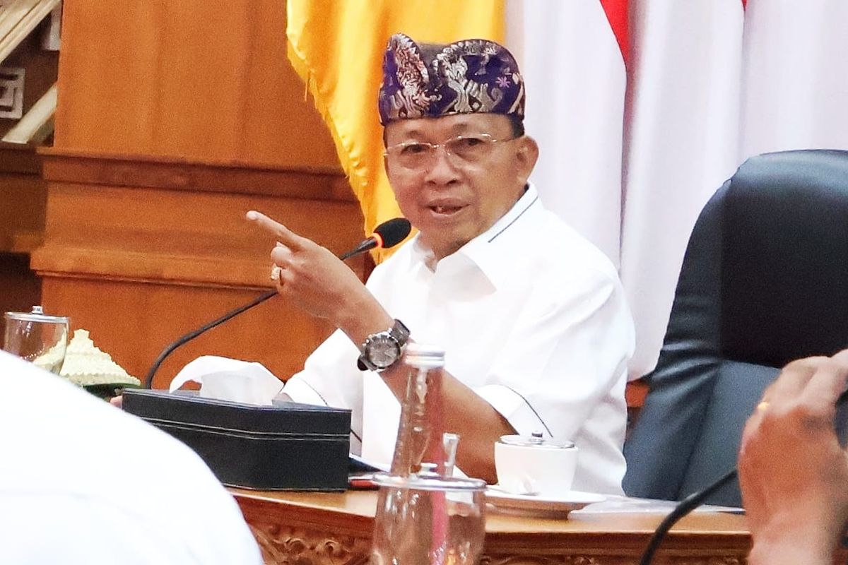 Gubernur Bali, I Wayan Koster.