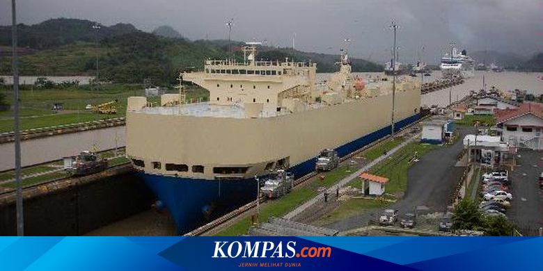 Panama Terusan Penting Perdagangan Dunia
