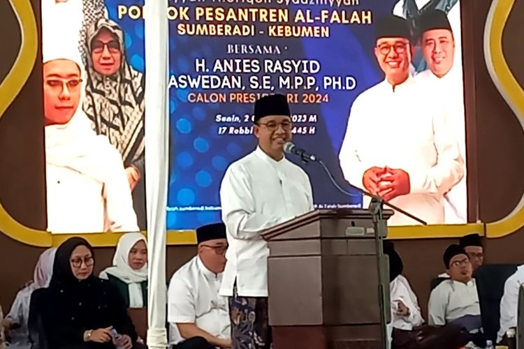 calon presiden (capres) Koalisi Perubahan, Anies Baswedan menyebut penutupan tempat hiburan malam (diskotek) terbesar di Jakarta hanya perlu selembar kertas dan tanda tangan. 