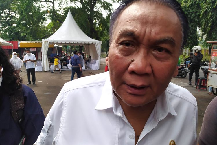 Ketua Badan Pemenangan Pemilu PDI-P Bambang Wuryanto atau Bambang Pacul saat ditemui di kawasan Kalibata, Jakarta Selatan, Minggu (25/9/2022). 