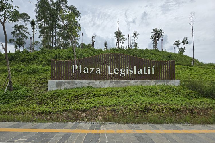 Plaza Legislatif di Kawasan Inti Pusat Pemerintahan (KIPP) Ibu Kota Nusantara (IKN)