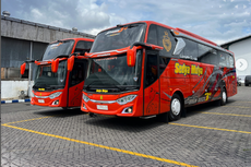 PO Sedya Mulya Luncurkan 2 Bus Baru Rakitan Adiputro