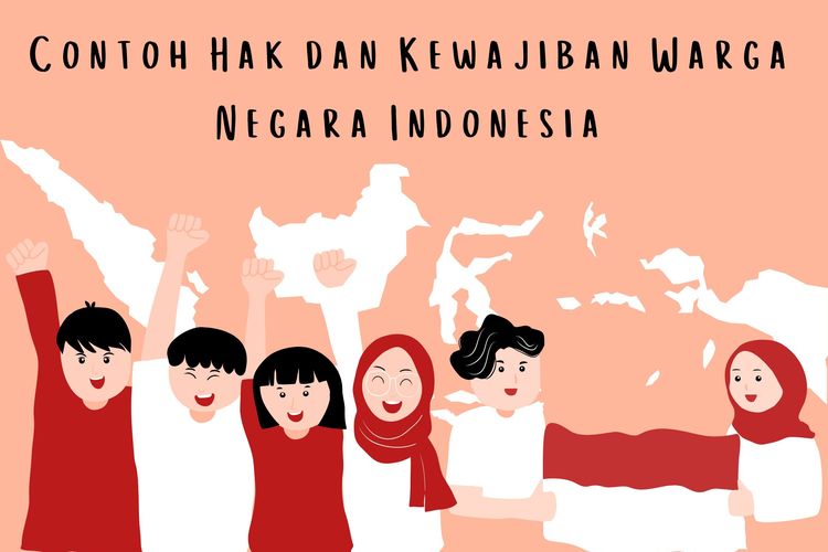 Ilustrasi contoh hak dan kewajiban warga negara Indonesia