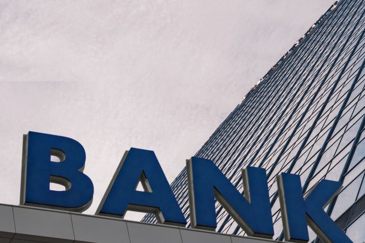 Ilustrasi bank. 