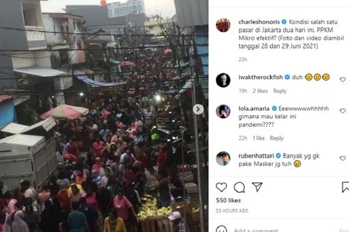 Beredar Foto Pengunjung Pasar Pademangan Berkerumun, Polisi Akan Patroli