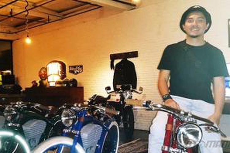 Ananda Omesh jadi salah satu pemilik Vintage Electric Bike
