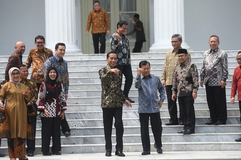 Pamitan, Wapres Kalla Ucapkan Selamat untuk Menteri yang Berlanjut