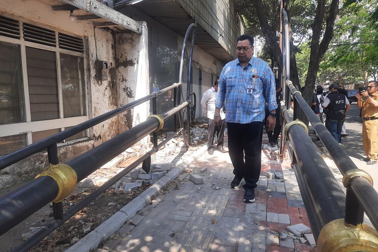 DPRD Pati Geram Lihat Trotoar Rp 14 Miliar yang Dinilai Buruk