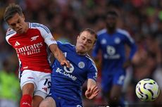 Hasil Arsenal Vs Leicester 4-2, The Gunners Rengkuh Tiga Poin Dramatis