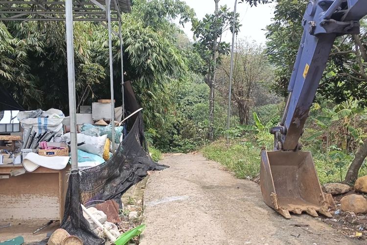 Penampakan Jalan Setapak Diduga 