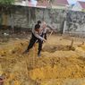 15 Kuburan di Pekanbaru Ambles, Polisi Gotong Royong Menutupnya