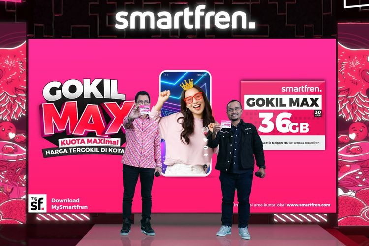 Peluncuran paket data Smartfren Gokil Max.